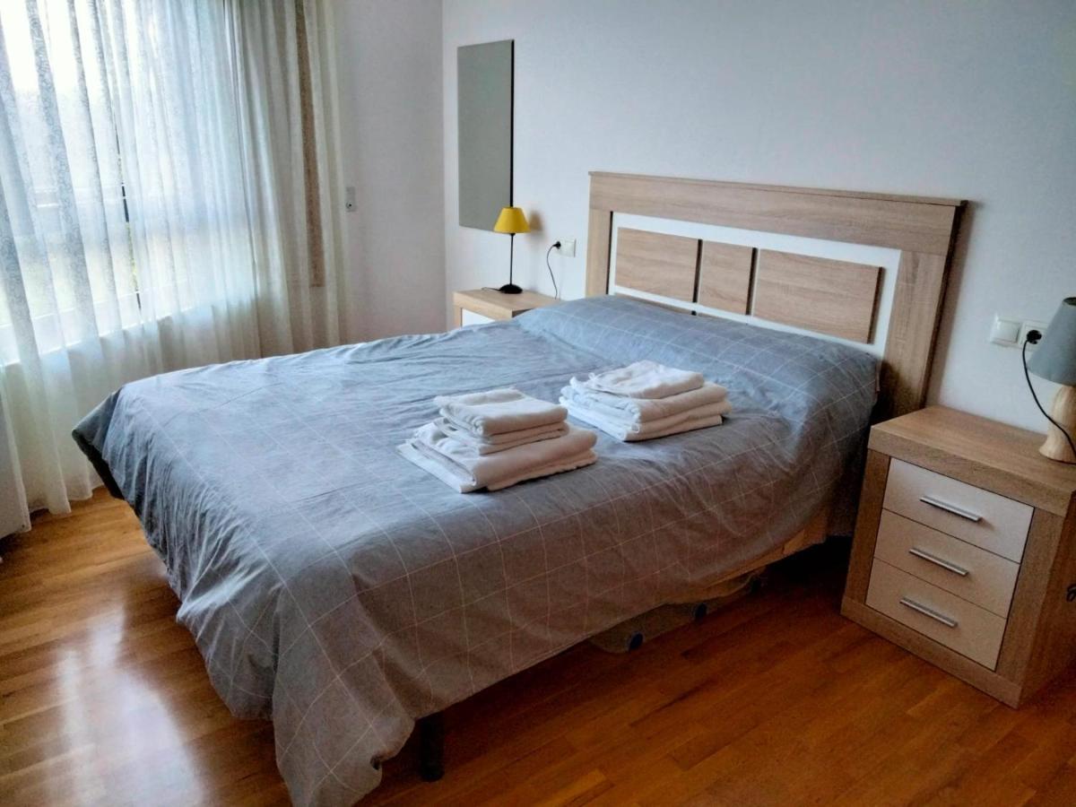Apartamento Piso con piscina en Sada Exterior foto