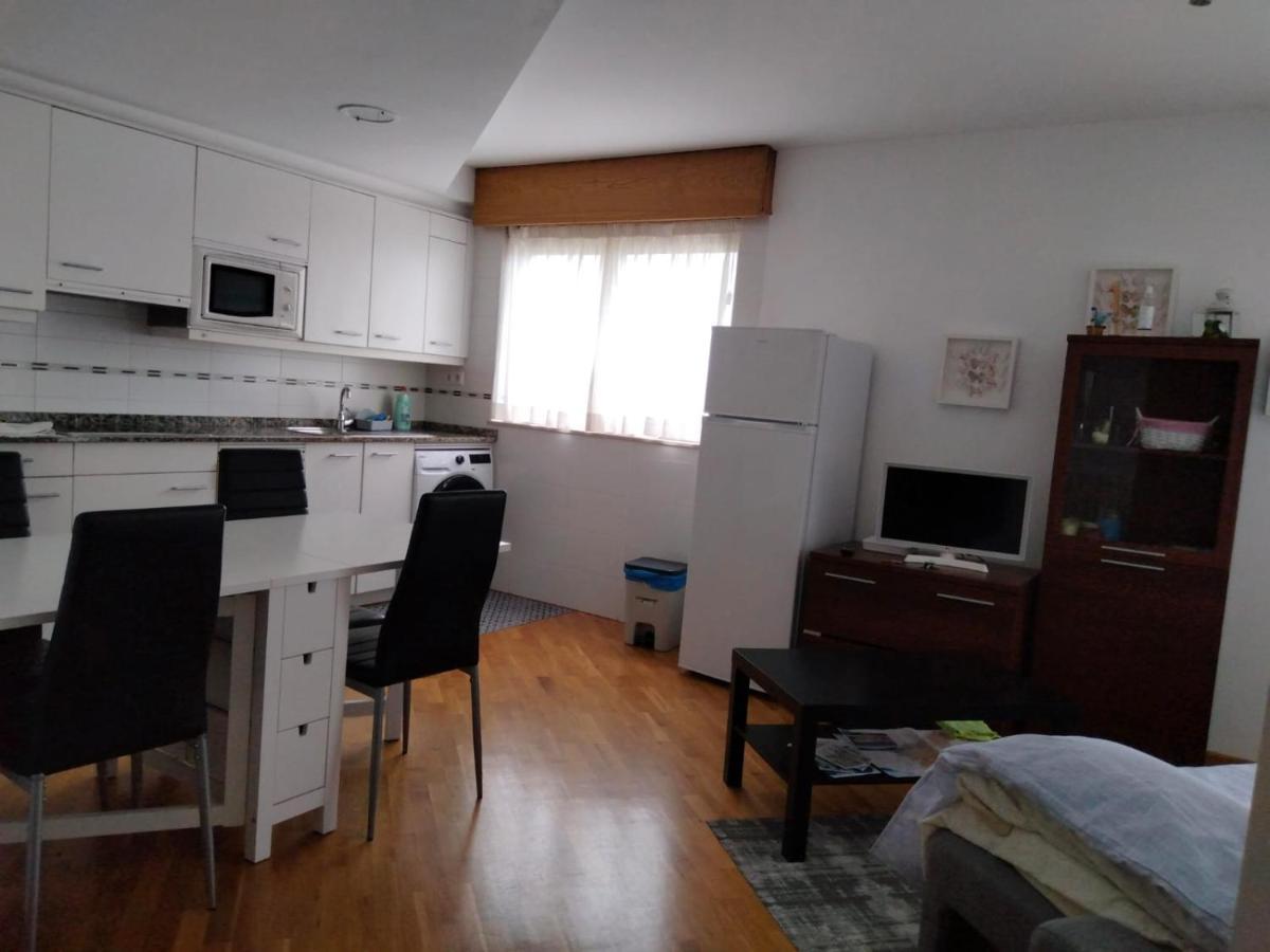 Apartamento Piso con piscina en Sada Exterior foto